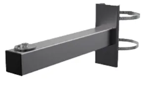 Hanwha - F2XX-PM - Pole mount compatible with TNO-X6073EPT1-Z, TNO-X6323EPT1-Z, TNO-P9073EPT1-Z