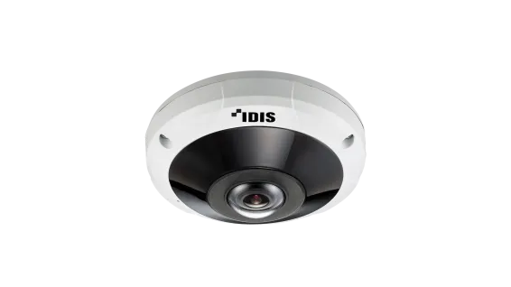 DC-Y6516WRX-W - 5MP Vandal-Resistant IR Fisheye Camera - IDIS