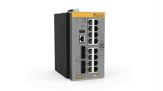 Hanwha - HV-IE340-20GP-980 - 16 x Gigabit Ethernet PoE+ Total 240W (16 PoE at/af)