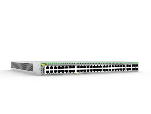 Hanwha - HV-IGS950/52PS-910 - 48 port Gigabit Websmart PoE+ switch, 4 x SFP uplink ports, 740W total power budget, no WAVE integration