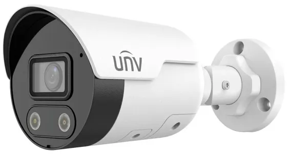 UNV - IPC2126SB-ADF28KMC-I1 - 6MP HD Intelligent Light and Audible Warning Fixed Bullet Network