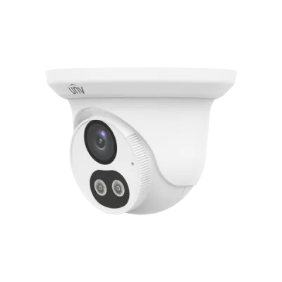 UNV - EC-T4F28UDL - 4MP Dual Light IP Turret Dome Camera, NDAA