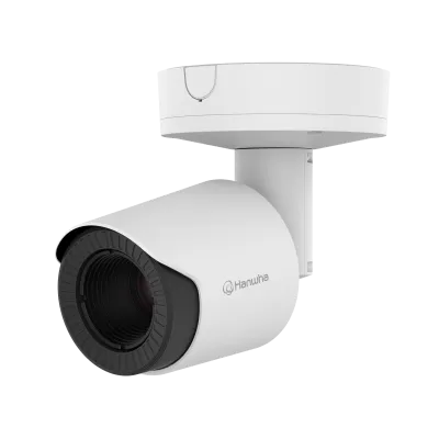 Hanwha - TNO-C3062T - Network IP Outdoor AI Thermal Bullet Camera with 35mm Lens, 384 x 288