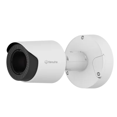 Hanwha - TNO-C3062T - Network IP Outdoor AI Thermal Bullet Camera with 35mm Lens, 384 x 288