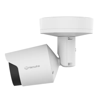 Hanwha - TNO-C3062T - Network IP Outdoor AI Thermal Bullet Camera with 35mm Lens, 384 x 288