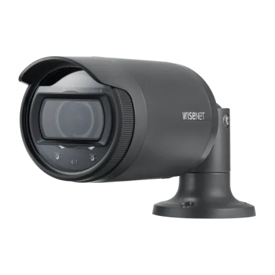 Hanwha - LNO-6032R - 2MP Outdoor Network Bullet Camera with Night Vision with Built-in 6mm fixed lens
