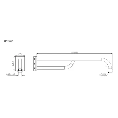 Speco - LPMT1 - Long Pole Mount for O84S