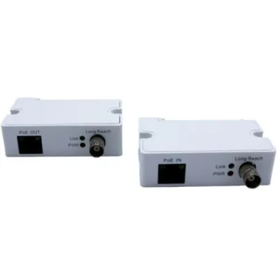 Luminys - SAL-1LAB - Single-Port Ethernet and PoE over Coax Extender, Long-Distance IP Transmission
