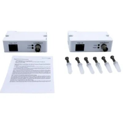 Luminys - SAL-1LAB - Single-Port Ethernet and PoE over Coax Extender, Long-Distance IP Transmission