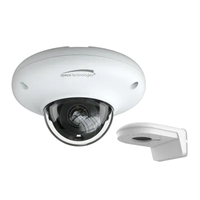 Speco - O4P4N - 4MP IP Mini-Dome Camera with Advanced Analytics
