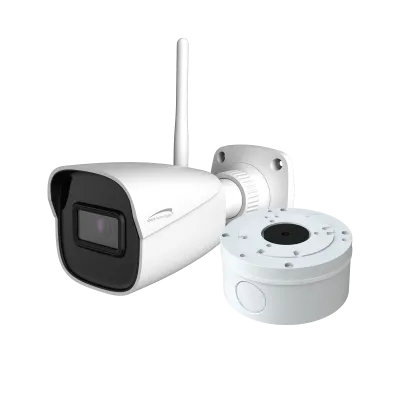 Speco - O4VBW2 - 4MP IP Wi-Fi Bullet Camera with Line Crossing and Intrusion Detection