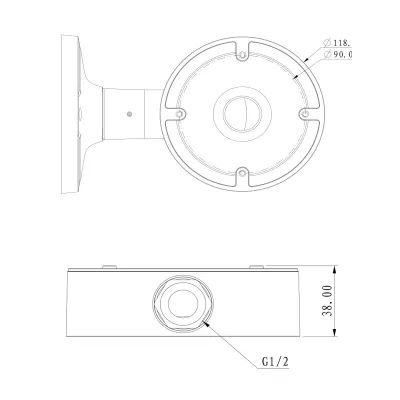 Speco - O5VLWMJ - Wall Mount
