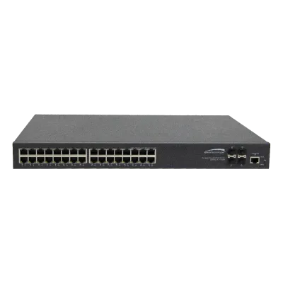 Speco - P32S36GM - 36-Port Managed Gigabit Switch with 32-ports PoE and 4xSFP Uplink