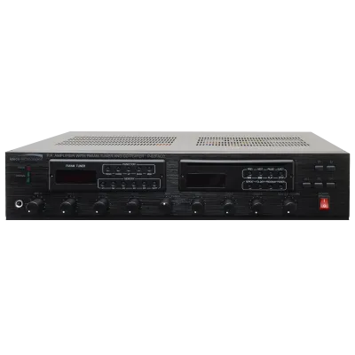 Speco - P60FACD - 60W PA Amplifier with AM/FM Tuner and CD Player