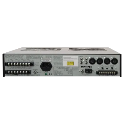 Speco - P60FACD - 60W PA Amplifier with AM/FM Tuner and CD Player