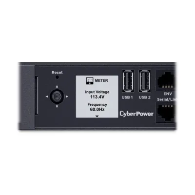 CyberPower - PDU41001G - 15A 1U Gigabit Switched Rackmount PDU
