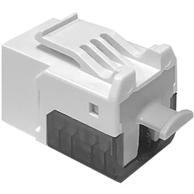Platinum Tools - FR7054 - Keystone Cat6A, UTP, White 1/Bag