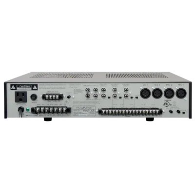 Speco - PMM120A - 120W PA Mixer Power Amplifier with 6 Inputs