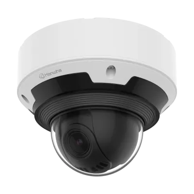 Hanwha - PNV-A7082RZ - 4MP IR Outdoor Vandal Dome AI, PTRZ Camera
