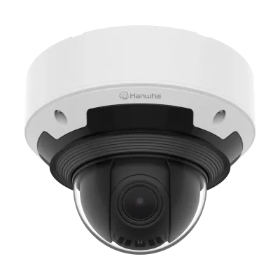 Hanwha - PNV-A7082RZ - 4MP IR Outdoor Vandal Dome AI, PTRZ Camera