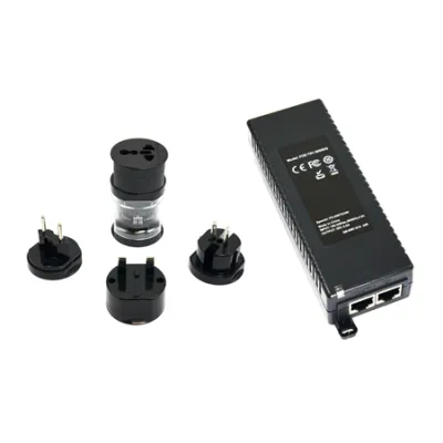 ACTi - PPOE-0100 - High PoE Injector (for I91, I92, KCM-8111) , IEEE 802.3at compliant, AC 100~240V, with universal connectors