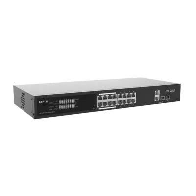 ACTi - PPSW-3104 - 16-Port 802.3at Smart Managed PoE Switch