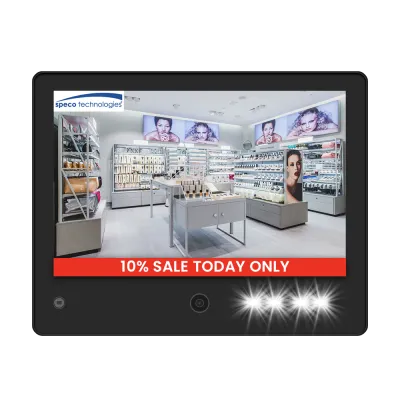 Speco - PVM10 - 10.1" Public View Monitor with WiFi & Digital Advertising Functions
