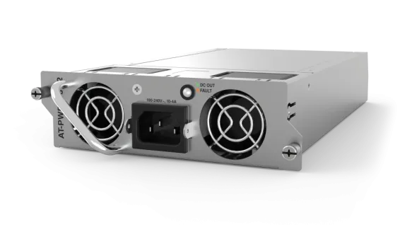 Hanwha - HV-PWR800 V2-10 - 800W AC Hot Swappable Power Supply for AT-x530DP and AT-x930 series switches. US Power cord. Optimized to use with Hanwha network camera products