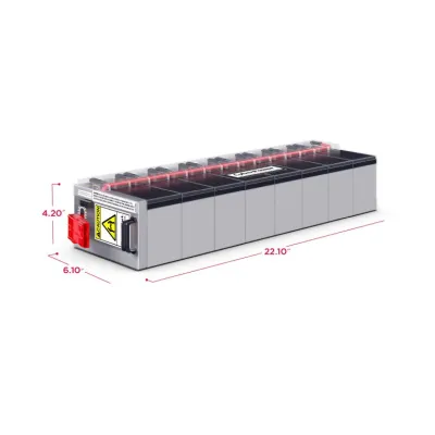 CyberPower - RB1290X8 - Replacement Battery Cartridge