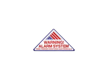 ELK - 99805 - Warning Alarm System Decal