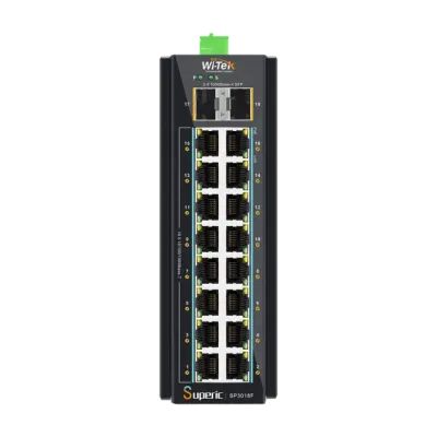 Wi-Tek - SP3018F - Unmanaged Superic Industrial Switch