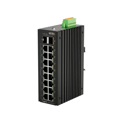 Wi-Tek - SP3018FM-L2 - L2 Managed Superic Industrial Switch