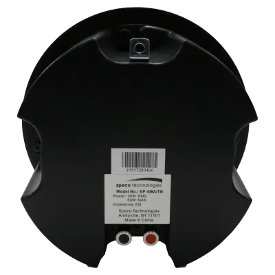 Speco - SP5MATB - 5.25" 25/70V speaker with Backbox – BLACK