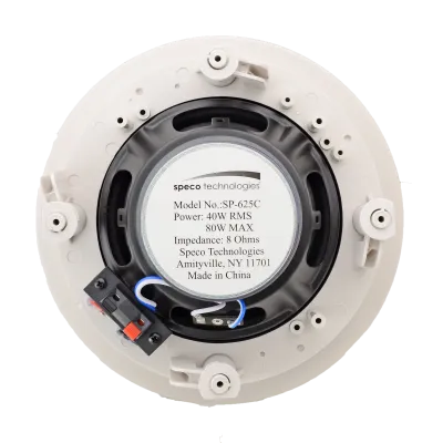 Speco - SP625C - 6.5″ In-Ceiling Speakers (Pair)