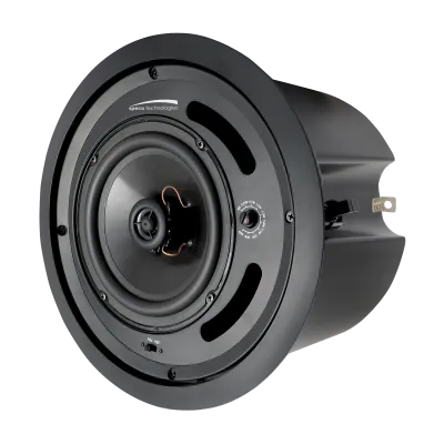 Speco - SP6MATB - 6.5" 25/70V speaker with Backbox – BLACK