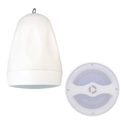 Speco - SP6PTW - 6.5″ 70/25V Premium Combo Speaker, White