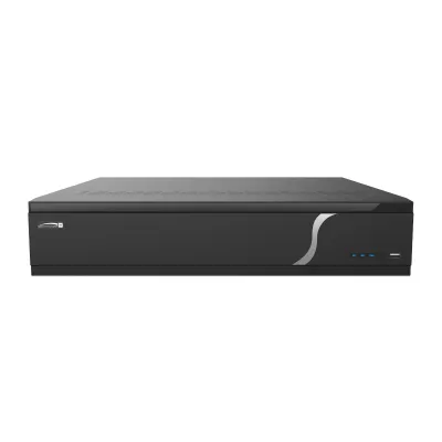 Speco - H40HR160TB - 40 Channel Hybrid Recorder - 24 TVI + 8 Hybrid (TVI or IP) + 8 IP, Dual Nic, 160TB