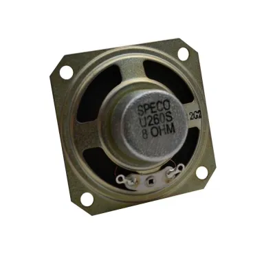 Speco - U260SX - 2" Square Mini Speaker