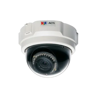 ACTi - TCM-3011 - 0.31MP Indoor Fixed Dome with IR LED 30m (0 lux, 30IRE, Max Exposure Gain)