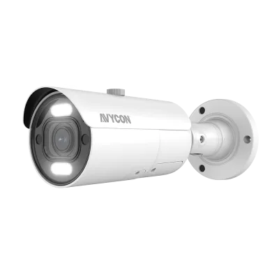 AVYCON - AVC-NDB51M - 5MP H.265 MOTORIZED BULLET NETWORK CAMERA Active Deterrence 24/7 Color