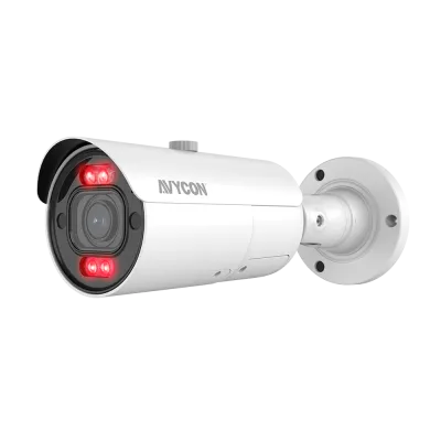 AVYCON - AVC-NDB51M - 5MP H.265 MOTORIZED BULLET NETWORK CAMERA Active Deterrence 24/7 Color