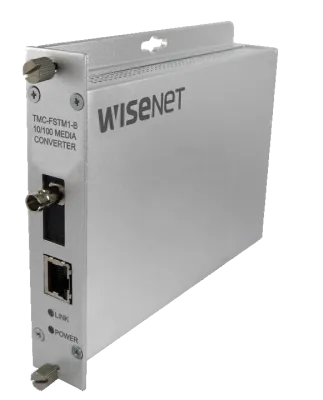Hanwha - TMC-FSCS1PoEM-A - 100M Media Converter (A)