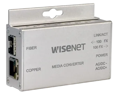 Hanwha - TMC-FSFPPoE30M - Mini 100M Media Converter
