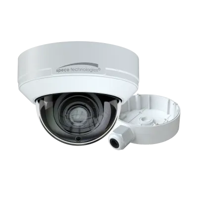 Speco - V5D2M - 5MP HD-TVI IR Motorized Lens Dome Camera with Included Junction Box