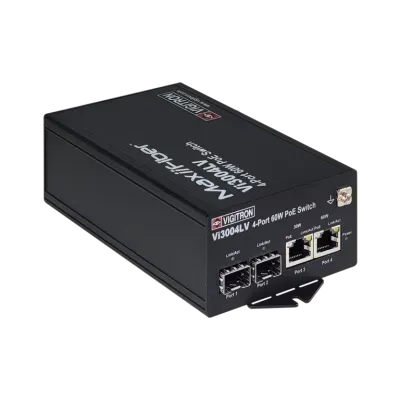 Vigitron - Vi3004 - 4-Port MaxiiNet™ 10/100/1G 24V Input PoE Switch