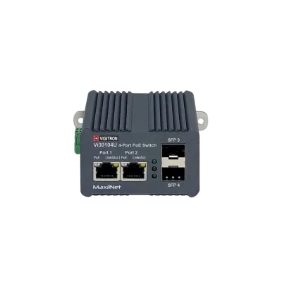 Vigitron - Vi30104U - 4-Port MaxiiNet Layer 2, 1G PoE Switch