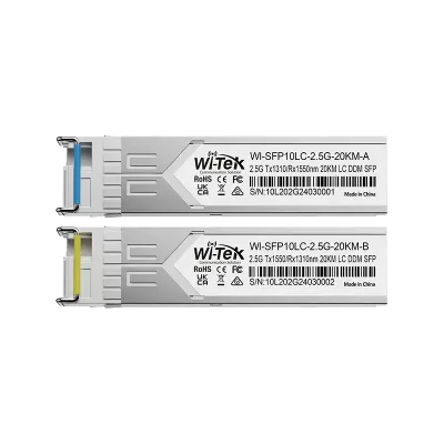 Wi-Tek - WI-SFP10LC-2.5G-20KM - Commercial SFP Module