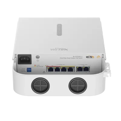 Wi-Tek - WI-PCES206-O - Cloud Easy Smart 100Mbps PoE Outdoor Waterproof Switch
