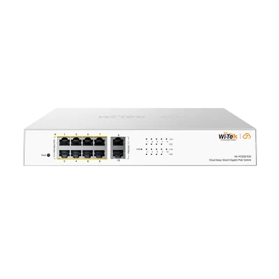 Wi-Tek - WI-PCES310G - 1000Mbps Cloud Easy Smart PoE/ Ethernet Switch