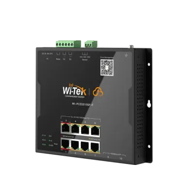 Wi-Tek - WI-PCES310GF-F - Flat-type Cloud Easy Smart Switch